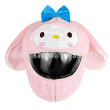 Festival Cartoon Hat Cap Motorcycle Helmet Cover Innovative Bicycle Helmet Cover Outdoor Fun Personalized Christmas Demon Devil