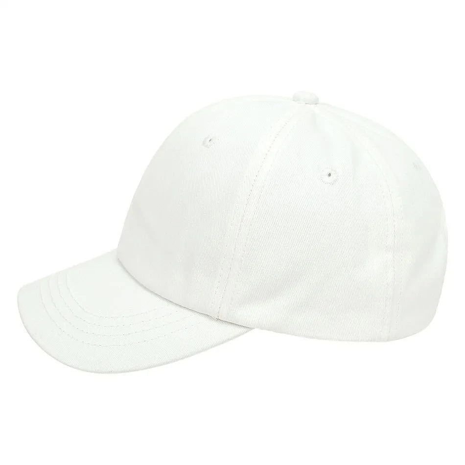 Kids Caps Children Solid Color Cotton Breathable Snapback Cap Baby Cute Adjustable Sunhat Girls Summer Baseball Hats 1-5 Years