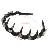 Toothed Non-slip Headbands Women Black Red Hair Hoops Bezel Headwear Ladies Korean Fashion Hair Accessories Hair Bands