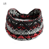 Women Hair Bands Headband Bohemian Sports Run Bandage Elastic Girl Wide Headband Print Wide Headwrap Headpiece Hairband Ladies