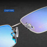 High Quality Men Pure Titanium Half-Rim Glasses Frame Ultra-Light Comfortable Business Myopia Prescription Glasses Frame