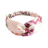 Fashion Headband Non Slip Bohemian Women Headwrap Vintage Cross Elastic Turban Headwear Print Yoga Hair Band Wide Hairband