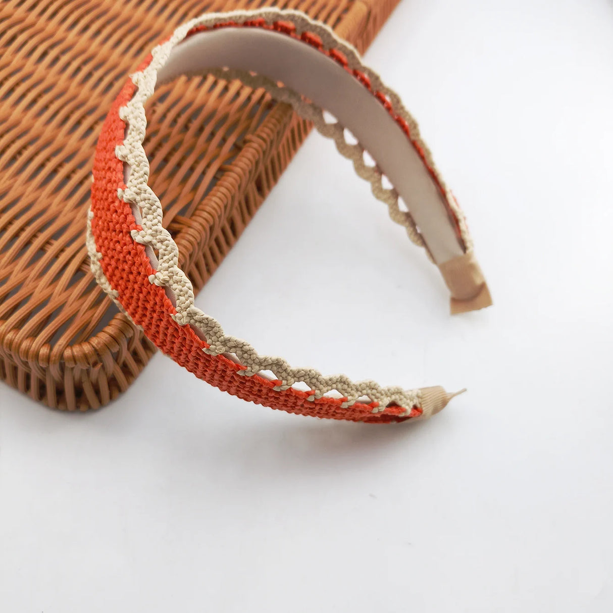 Fashion Headband Women Hair Bands Broadside Wool Raffia Cross Knot Headbands Girls Hair Band Hair Accessories Headwear
