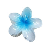 2024 Bohemian Beach Vacation Frangipani Egg Flower Hair Clips Lily Flower Hawaii Beach Hair Claw for Women Girl Hair Accessories