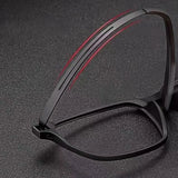 Blue Light Blocking Reading Glasses Men Women Ultralight TR90 Titanium Alloy Optical Frame Eyeglasses Square Eyewear