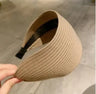 Black Wide-brimmed Headband  Toothed Non-slip  Hair Band  White Hair  Sports  Makeup  Headbands for Women  Diademas  Hairband