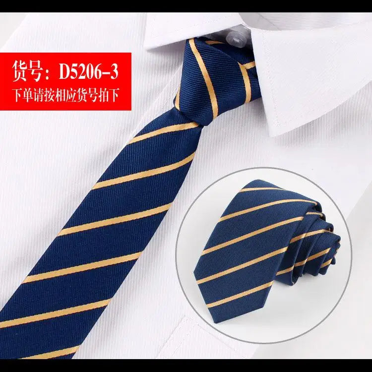 Men ties necktie Men's vestidos business wedding tie Male Dress legame gift gravata England Stripes JACQUARD WOVEN 6cm