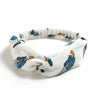 Fashion WomenFloral Headband Hair Accessories Leopard Cross Knotted Bow Chiffon Hair Band Girls Headdress Ladies Hoop Headwear