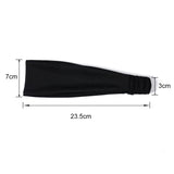 Sports Headbands for Men Women 1PC Non-Slip Moisture Wicking Workout Sweatband Fitness Running Football Yoga Hairband 2025