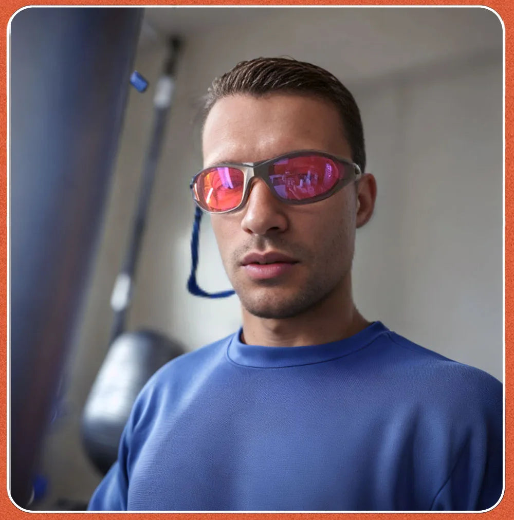 Red Lens，Orange Lens 100% Blue Light Blocking Goggles Glasses  Gaming Glasses Anti fatigue fashion Phone Eyeglasses
