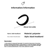 Korean Style Sponge Hairband Women's Fashionable Soft Versatile Headband Elegantly Designed Face Washing Popular Internet Red