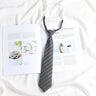 Korean style elegant Ties for men gifts Top clothes accessories Wedding  Black Gray Striped JK Ladies Collar Slim Neck Bow tie