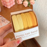 Nylon Rubber High Elastic Hair Bands Hair Ties Women Girls Candy Basic Ponytail Holder Scrunchies Gum Ropes Hair Accessories Set