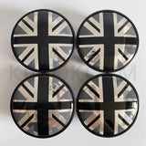 Car Hub Center Cover 4Pcs 52mm 54mm Car Wheel Center Cover Sticker Accessories For Mini Cooper S Jcw One R55 R56 R60 R61 F54