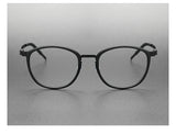2023 Titanium Glasses Frame for Men Women Vintage Round Myopia Optical Eyewear Screwless Prescription Eyeglasses Frame Spectacle