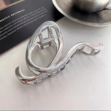 Woman Silver/Gold Irregular Hairpins Punk Style Metal Hair Claws Barrettes Women Hair Accessories Ponytail Hair Clips Headwear