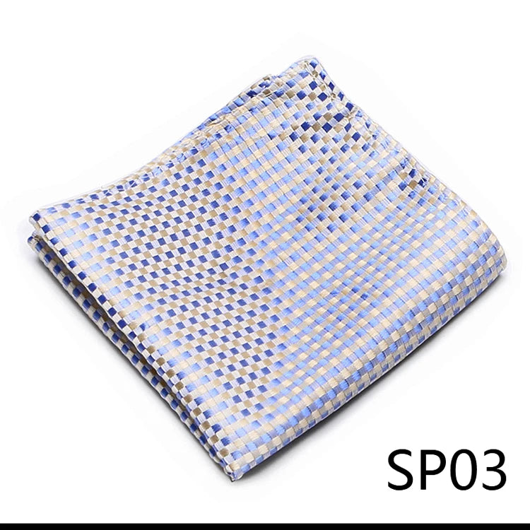 High Grade 2023 New Style Hot sale Silk Handkerchief Black Suit Accessories Solid Men Abraham Lincoln's birthday Pocket Square