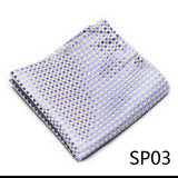 High Grade 2023 New Style Hot sale Silk Handkerchief Black Suit Accessories Solid Men Abraham Lincoln's birthday Pocket Square