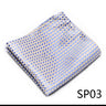 High Grade 2023 New Style Hot sale Silk Handkerchief Black Suit Accessories Solid Men Abraham Lincoln's birthday Pocket Square