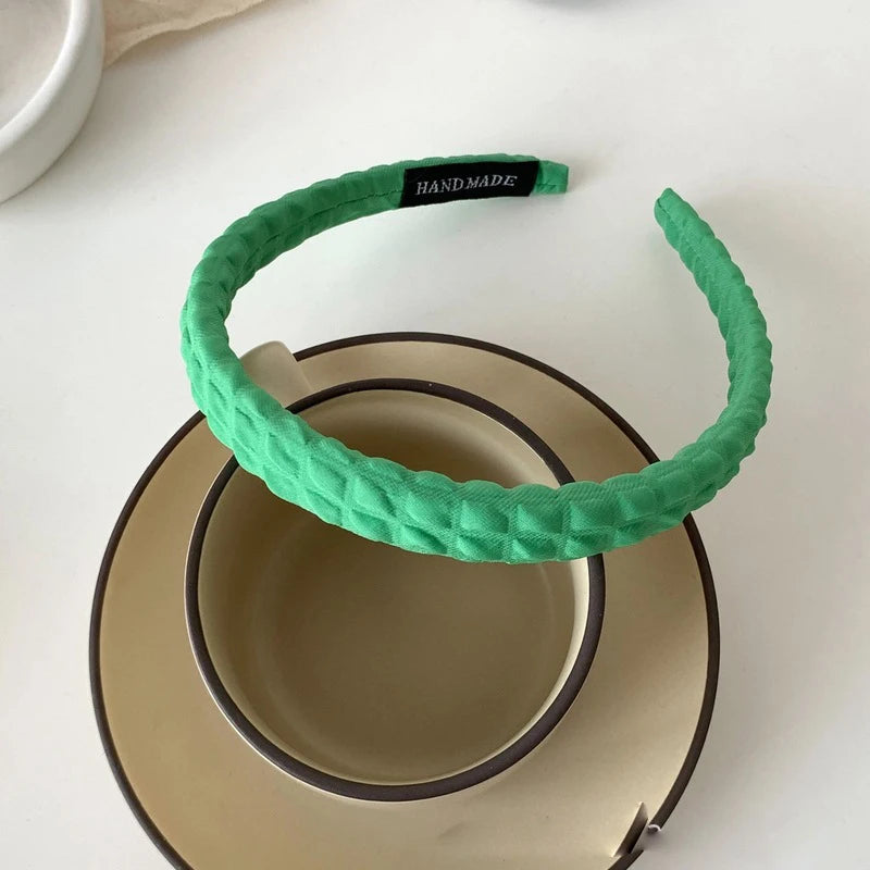 Candy Color Hairbands Orange Pink Yellow Green Headbands for Women Spring Summer Hair Accessories Girls Fashion Simple Headwear