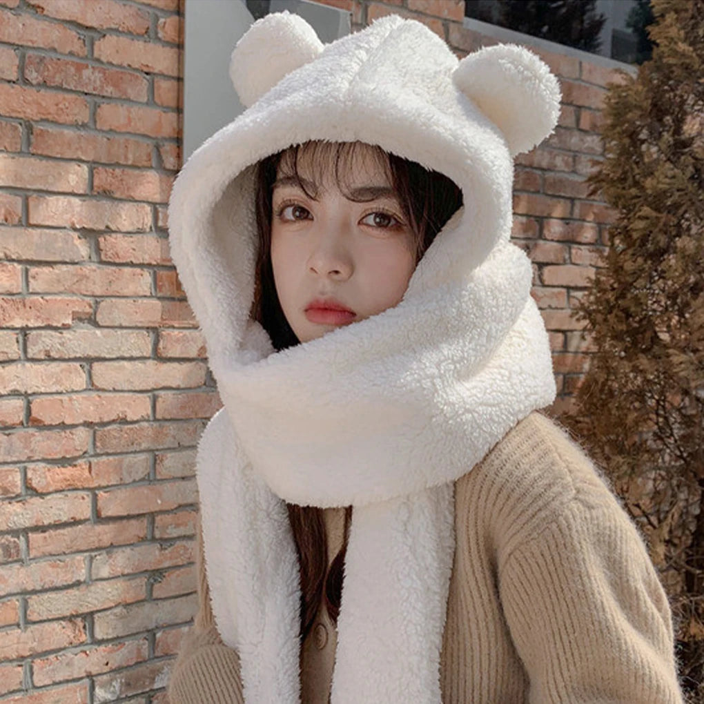 Soft And Comfortable 3-in-1 Warm Hooded Scarf Wrap Yourself In Cozy Warmth Warm Winter Hooded Scarf