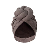 New African Women Large 3D Flower Turban Hat Headwrap Beanie Hat Mujer Bandanas Headcover Chemo Cap Muslim Hair Accessories
