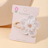 1pcs Ins Daisy Flower Hair Clips Baby Girl Hairpins for Kids Lace White Barette Princess Hooks Infant Accessories Korean