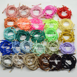 10PCS 5mm Knotted Twilled Elastic Hair Bands Golden Ends Hair Ties for fashion girls elasticity ponytail holders hair scrunches
