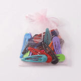 10-40Pcs/pack Colors Hair Clips For Women Girls Fashion Solid Kids Hair Accessories Snap Metal Barrettes Hairpins Clip Bobby Pin