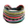 Boho Headbands For Women Fashion Stretch Wide Hair Bands Knoted Turban Yoga Sweatband Elastic Head Bands Stylish Wrap Headbands