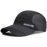 Mesh Baseball Hat Summer Men Women Sunhat With Visor Breathable Quick-Dry Outdoor Fishing Hiking Running Sports Cap Fashion