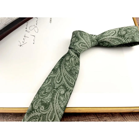 Fashion 8CM Wdith Brown Neckties Vintage Retro Flower Printed Ties For Adult Mens Casual Daily Neckwear Wedding Party Cravate