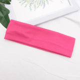 Elastic Cotton HairBand Fashion Headbands for Women Men Solid Running Fitness Yoga Hair Bands Stretch Makeup Hair Accessories