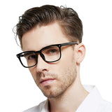 Blue Light Blocking Glasses, Computer Reading/Gaming/TV/Phones Glasses for Formal Business Women Men,Anti Eyestrain & UV Glare
