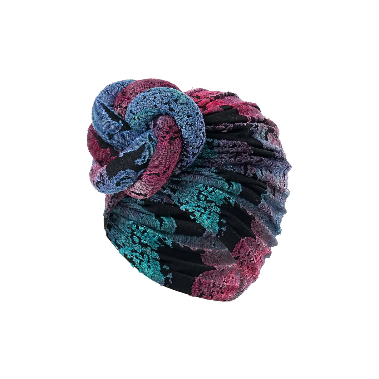 2024 African Pattern Floral Print Turban for Women Pre-Made Top Knot Head Wraps Flower Stretch Hijab Chemo Cap Headscarf Beanie