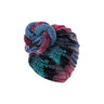 2024 African Pattern Floral Print Turban for Women Pre-Made Top Knot Head Wraps Flower Stretch Hijab Chemo Cap Headscarf Beanie