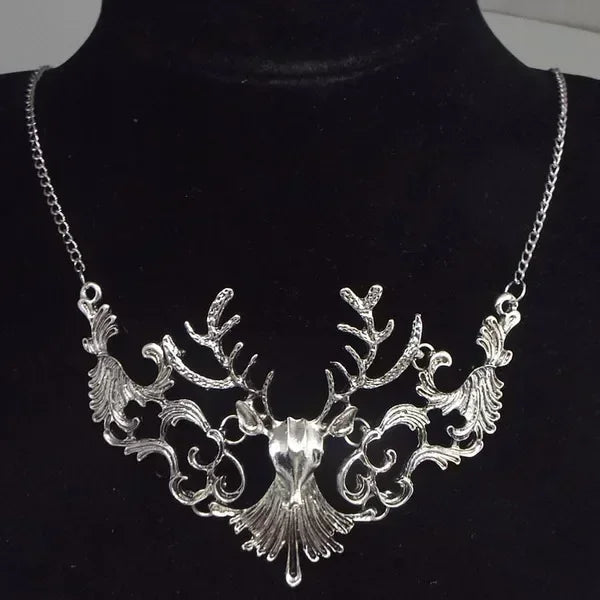 Elk Bow Tie High-end Fashion Women's Necklace Groom Wedding Casual Banquet Accessories Gift Personality Men's Jewelry