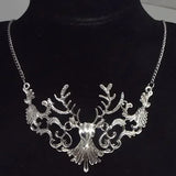 Elk Bow Tie High-end Fashion Women's Necklace Groom Wedding Casual Banquet Accessories Gift Personality Men's Jewelry