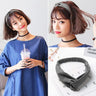 Cross elastic headband chiffon silk headband ladies headband hair accessory sports face wash