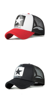 Fashion Cotton Cap Baseball Snapback Mesh Hats Hip Hop Caps Cool Men Caps Female Outdoor Casual Sun Hat