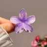 Hawaiian Gradient Hair Clips Flower Hair Claws Big Size Fashion Head wear Hairpin for Women Girls Crab Barrette Hair Accessories