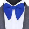 Classic Silk Solid Green Red Black Big Bow Tie for Man Fashion Bowknot Party Business Office Wedding Gift Accessories