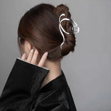Woman Silver/Gold Irregular Hairpins Punk Style Metal Hair Claws Barrettes Women Hair Accessories Ponytail Hair Clips Headwear