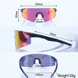 1 Lens NRC Cycling Sunglasses UV400 TR90 Sports Bicycle Glasses MTB Mountain Bike Fishing Hiking Riding Eyewear for Men Women