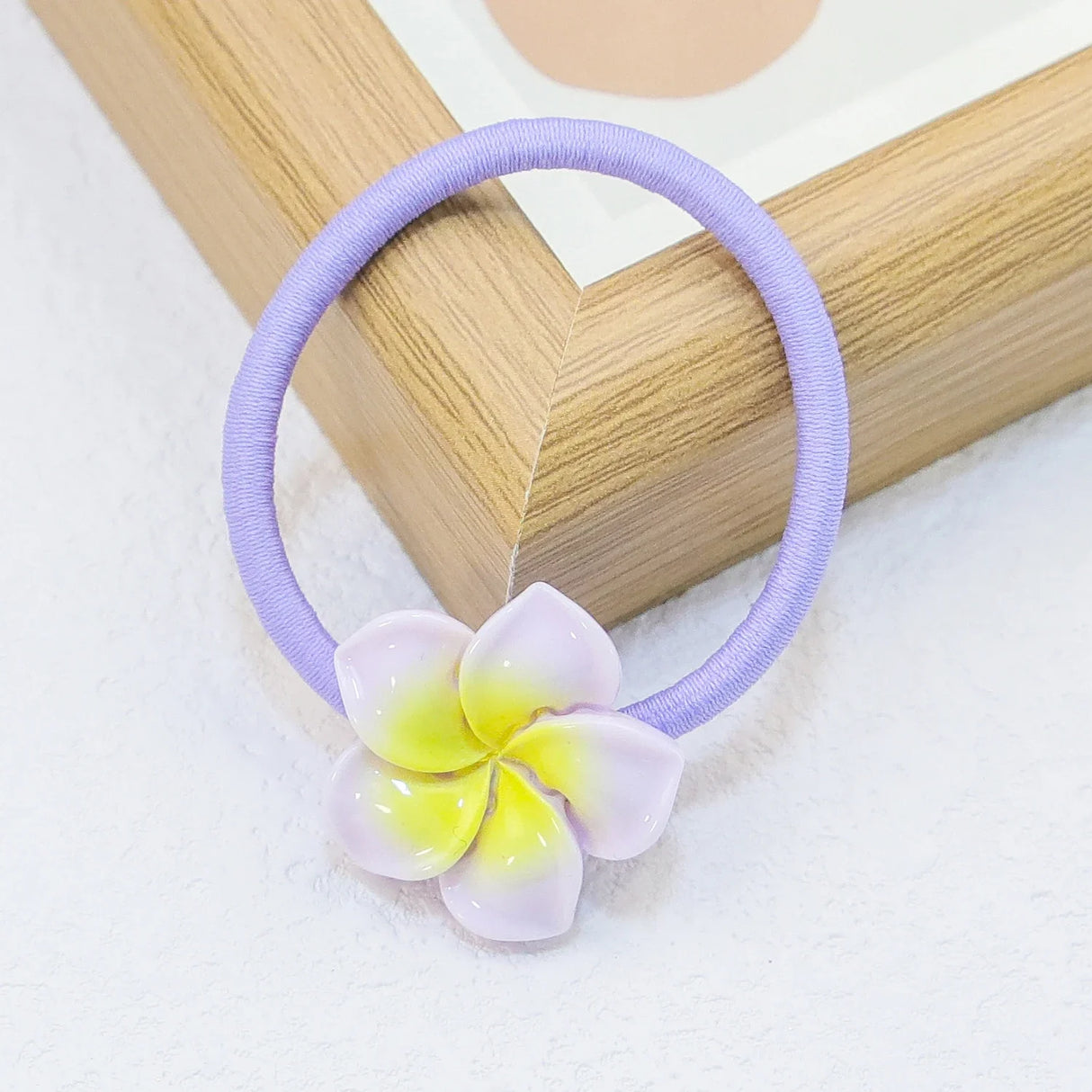 Girls Elastic Hair Ties Flower Hairbands Ponytail Holder Headbands Kids Floral Scrunchies Women Hair Accessories