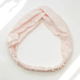 Clearance Fresh Colorful Turban Headbands Women Spring Summer Chiffon Headband Head Wrap Wide Lattice Hairband Hair Accessories