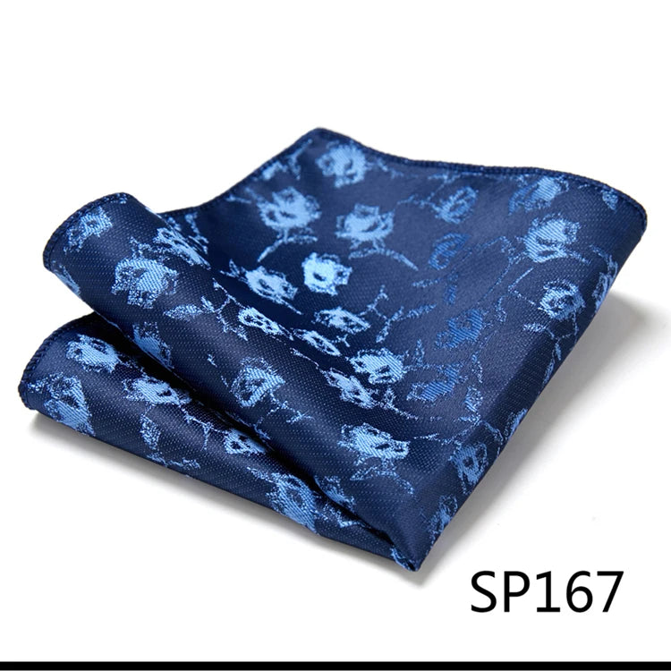 Pocket Square Handkerchief Nice Handmade Woven 100% Silk Hanky Pocket Square Printed  hombre Pink Office Clothing accessories
