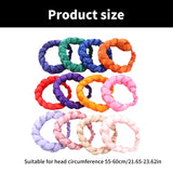Twisted Hair Band Office Headbands Party Hairband Latest Satins Sports Headwear for Stylish Men and Women