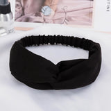2024 New Design Fashion Women Summer Style Headbands Bohemian Girl Cross Turban Bandage Bandanas Hairbands Hair Accessories