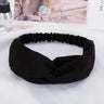 2024 New Design Fashion Women Summer Style Headbands Bohemian Girl Cross Turban Bandage Bandanas Hairbands Hair Accessories